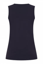 Afbeelding in Gallery-weergave laden, Lara - Mi Piace - Travelstof Top - Dark Blue
