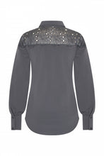 Afbeelding in Gallery-weergave laden, Emma - Mi Piace - Travelstof Blouse - Dark Grey
