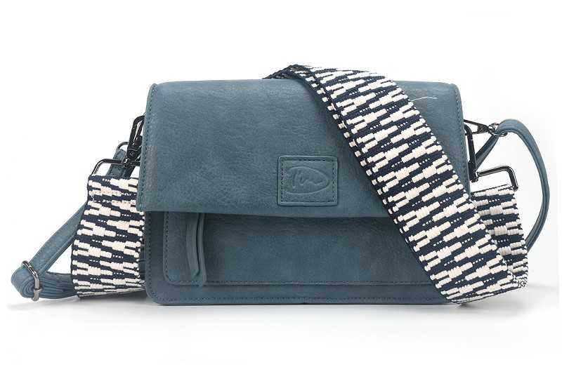 Tas met flap Blue AAAndacht