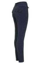 Afbeelding in Gallery-weergave laden, Danja - Mi Piace - Travelstof Broek - Blue Pinstripe
